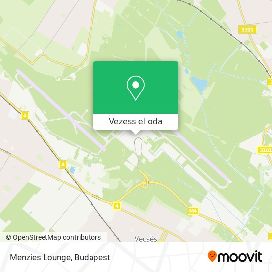 Menzies Lounge térkép