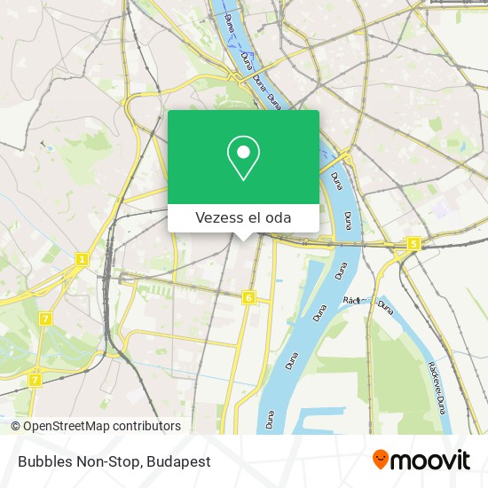 Bubbles Non-Stop térkép