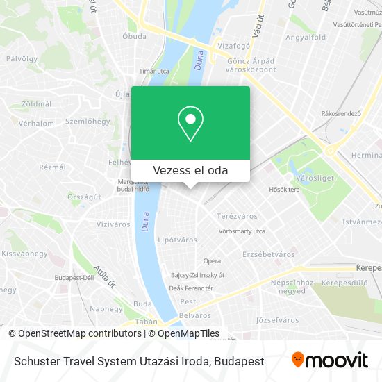 Schuster Travel System Utazási Iroda térkép