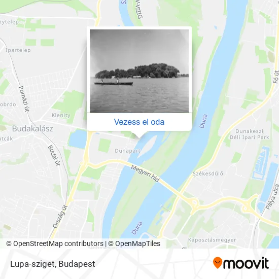 Lupa-sziget térkép