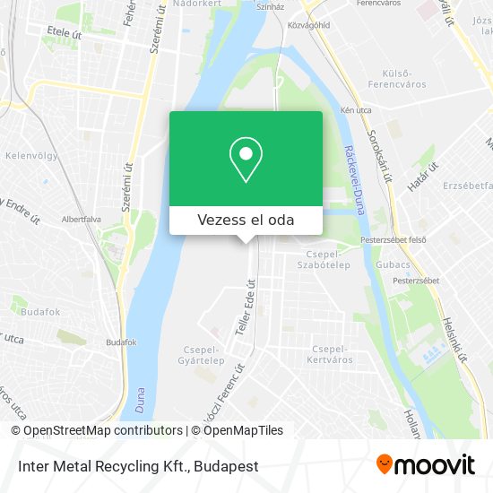 Inter Metal Recycling Kft. térkép