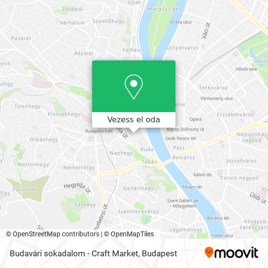 Budavári sokadalom - Craft Market térkép