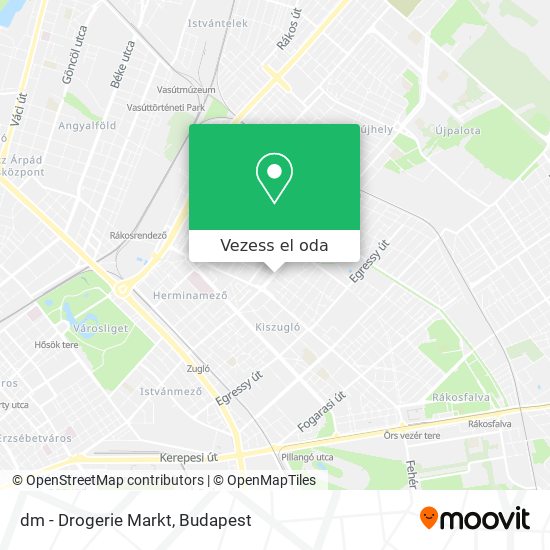 dm - Drogerie Markt térkép
