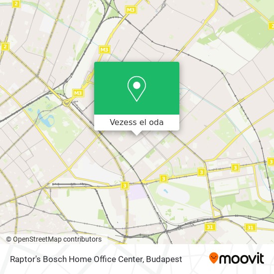 Raptor's Bosch Home Office Center térkép