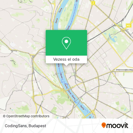 CodingSans térkép
