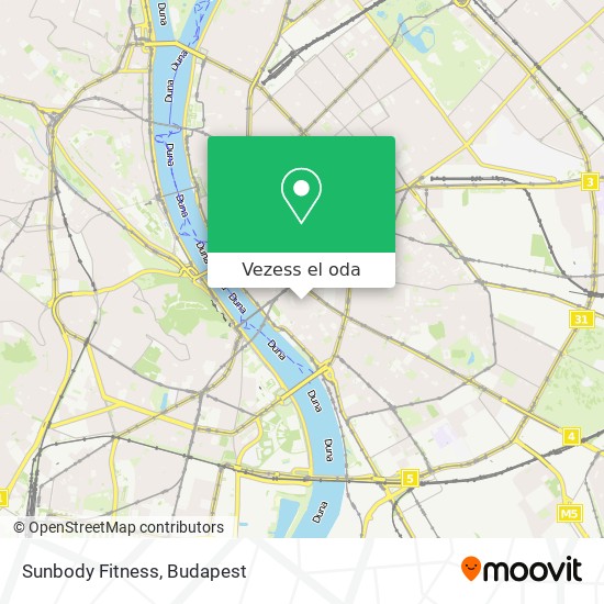 Sunbody Fitness térkép