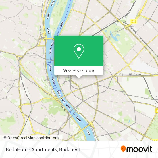 BudaHome Apartments térkép