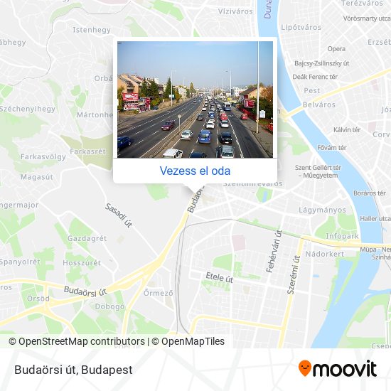 Budaörsi út térkép