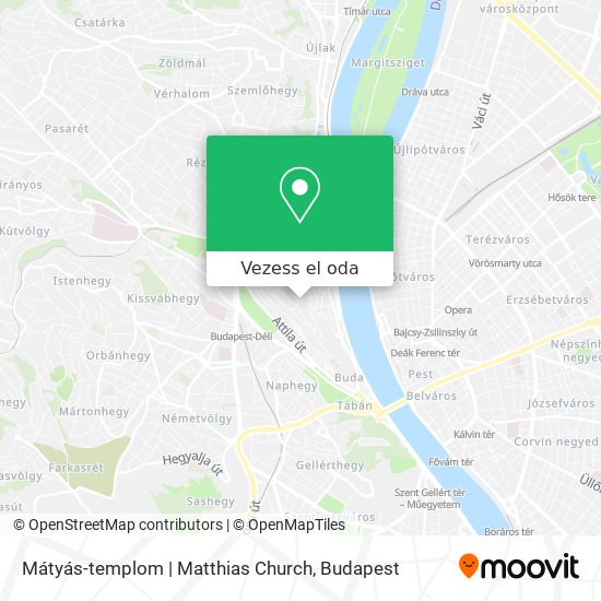 Mátyás-templom | Matthias Church térkép