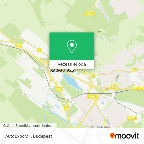 AutoExpoM1 térkép
