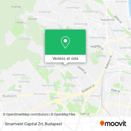 Smartvest Capital Zrt térkép