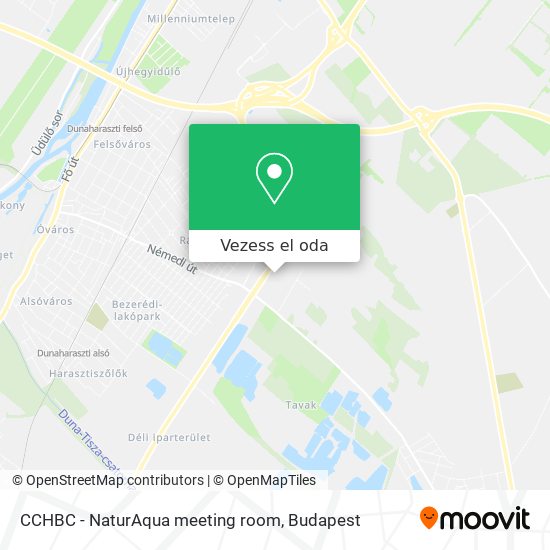 CCHBC - NaturAqua meeting room térkép