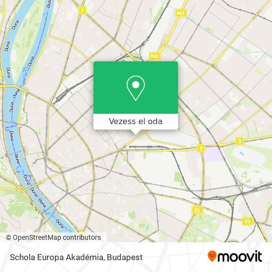 Schola Europa Akadémia térkép