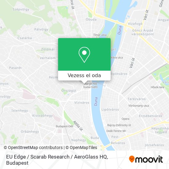 EU Edge / Scarab Research / AeroGlass HQ térkép