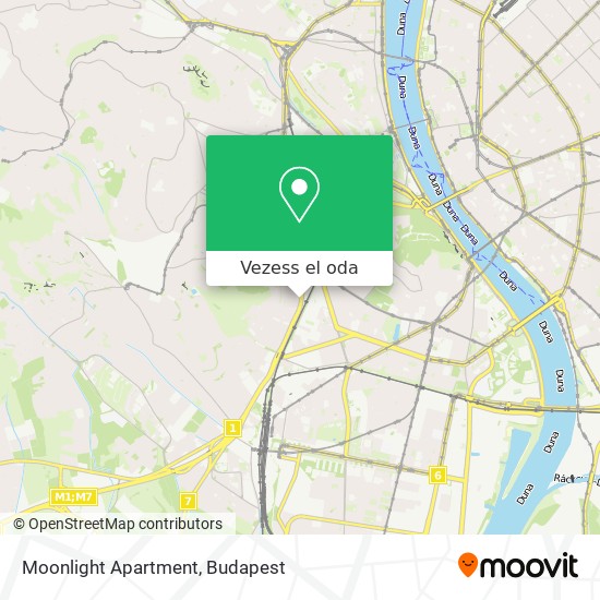 Moonlight Apartment térkép
