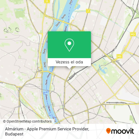 Almárium - Apple Premium Service Provider térkép