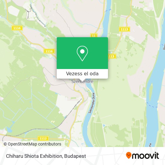 Chiharu Shiota Exhibition térkép