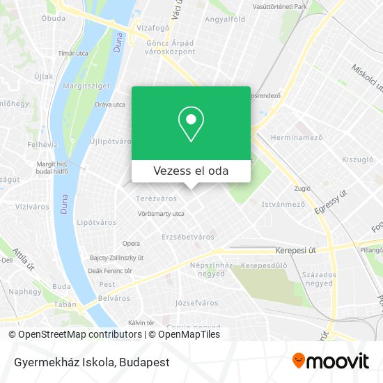 Gyermekház Iskola térkép