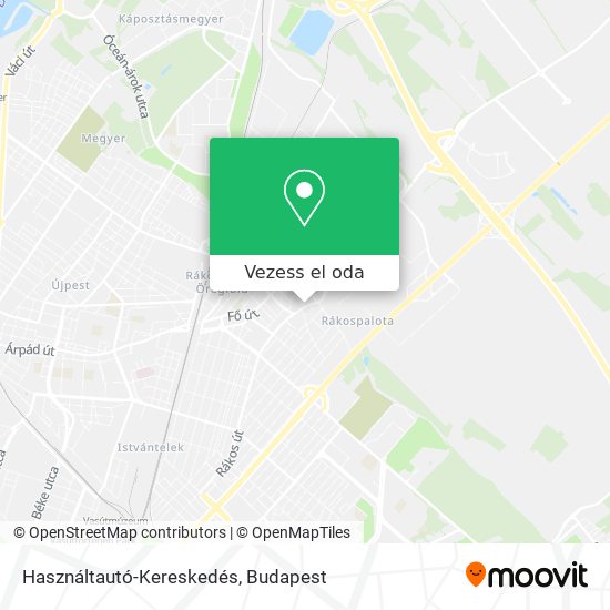 Használtautó-Kereskedés térkép