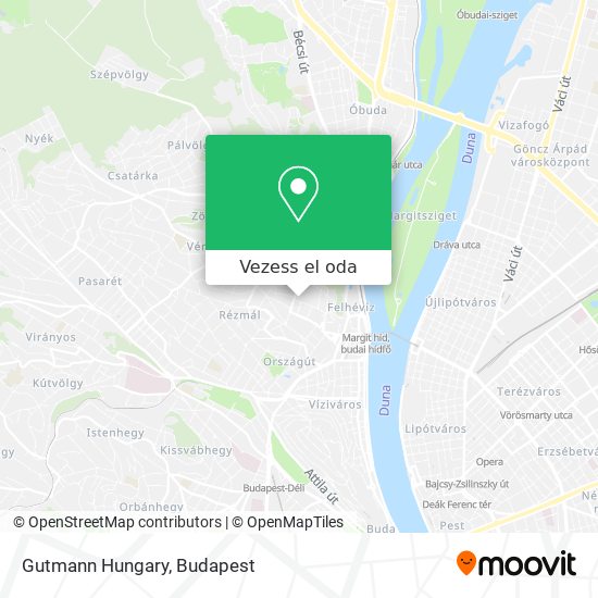 Gutmann Hungary térkép