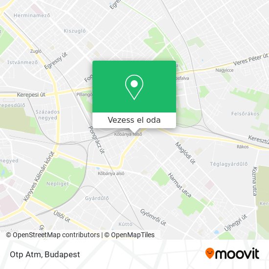 Otp Atm térkép