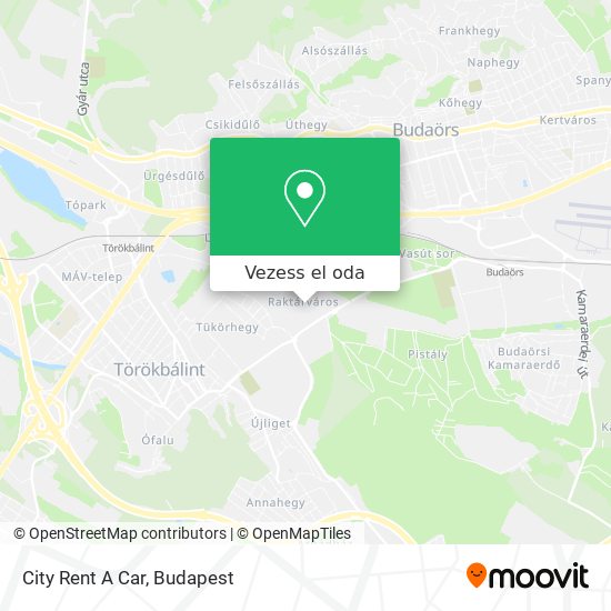 City Rent A Car térkép