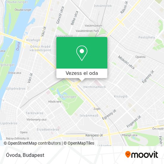 Óvoda térkép
