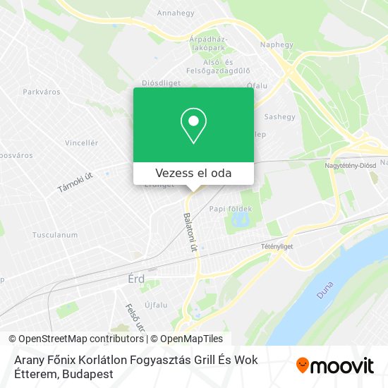 Arany Főnix Korlátlon Fogyasztás Grill És Wok Étterem térkép