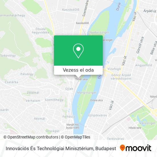 Innovációs És Technológiai Minisztérium térkép