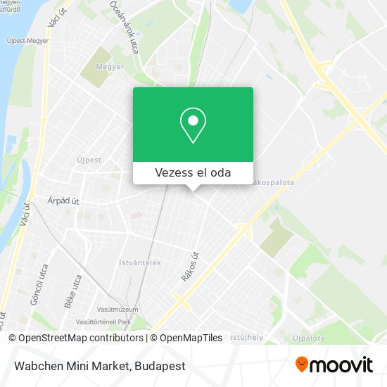 Wabchen Mini Market térkép