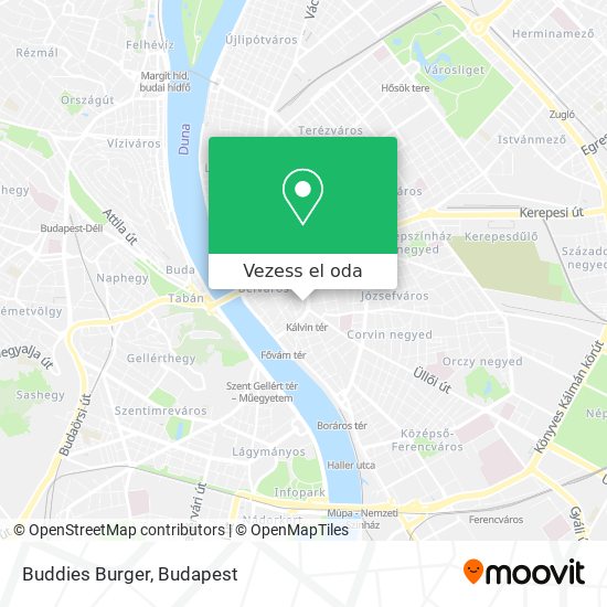 Buddies Burger térkép