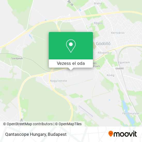 Qantascope Hungary térkép