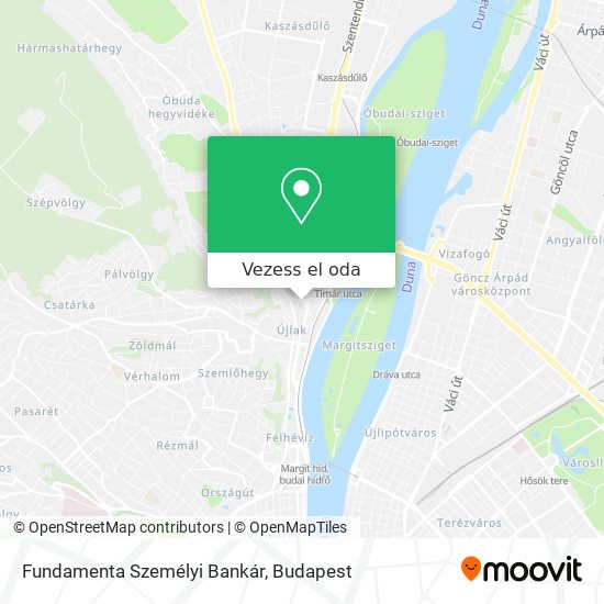 Fundamenta Személyi Bankár térkép