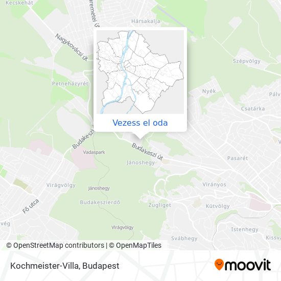 Kochmeister-Villa térkép