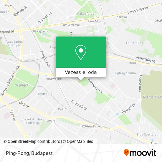 Ping-Pong térkép