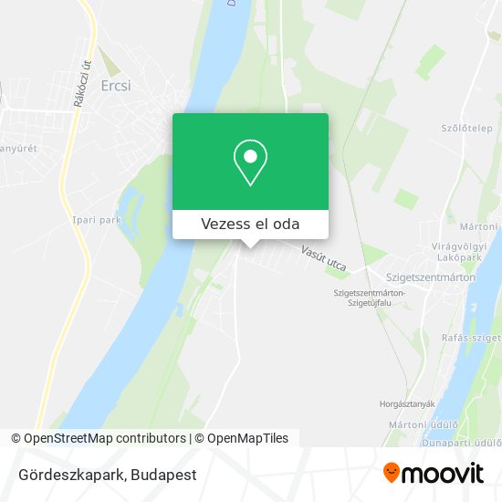 Gördeszkapark térkép