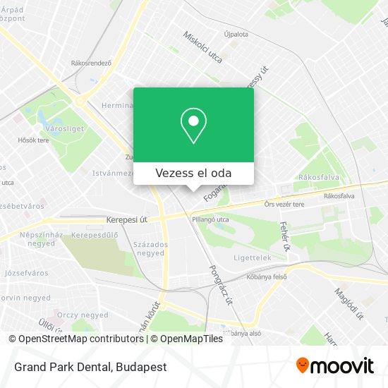 Grand Park Dental térkép