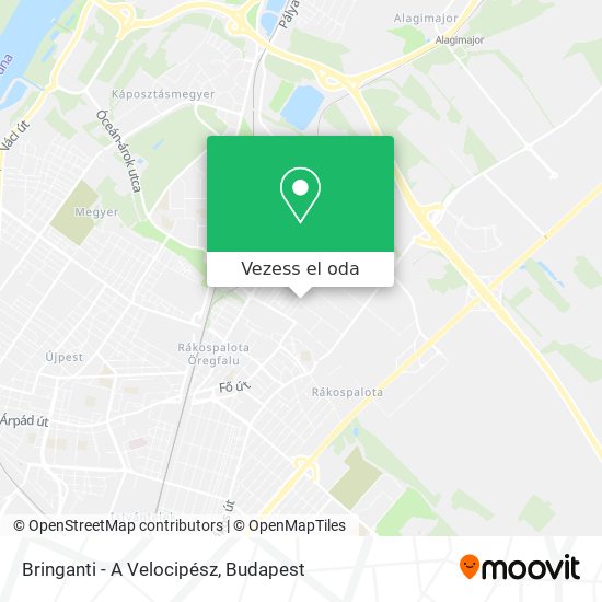 Bringanti - A Velocipész térkép
