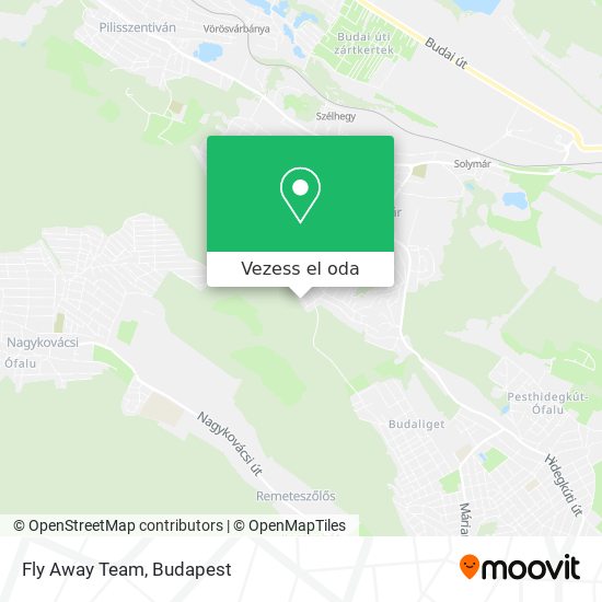 Fly Away Team térkép