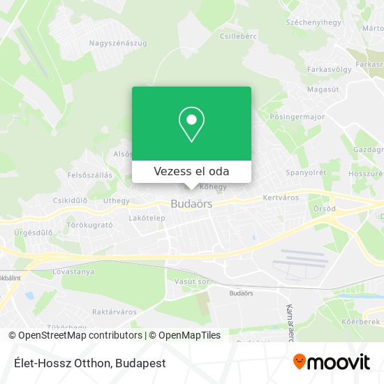 Élet-Hossz Otthon térkép