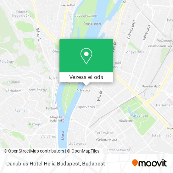 Danubius Hotel Helia Budapest térkép
