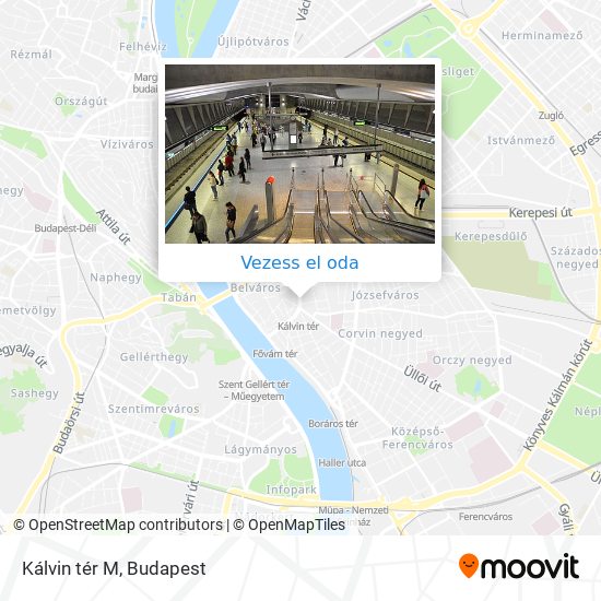 Kálvin tér M térkép