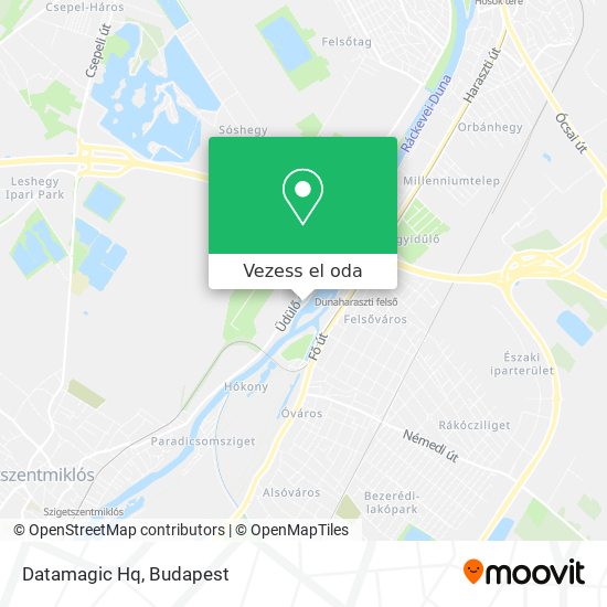 Datamagic Hq térkép