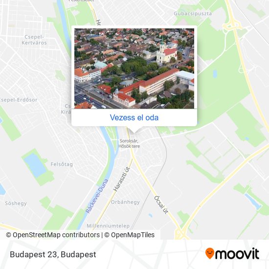 Budapest 23 térkép