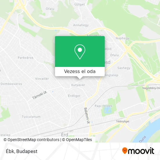 Ébk térkép