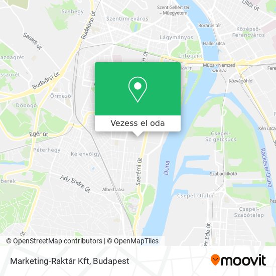 Marketing-Raktár Kft térkép