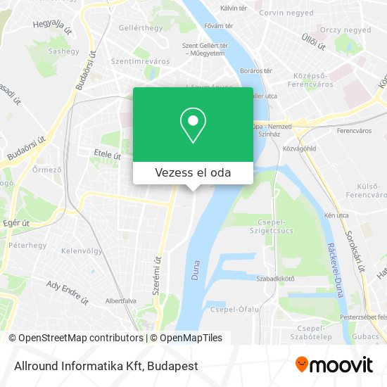 Allround Informatika Kft térkép