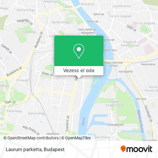 Laurum parketta térkép