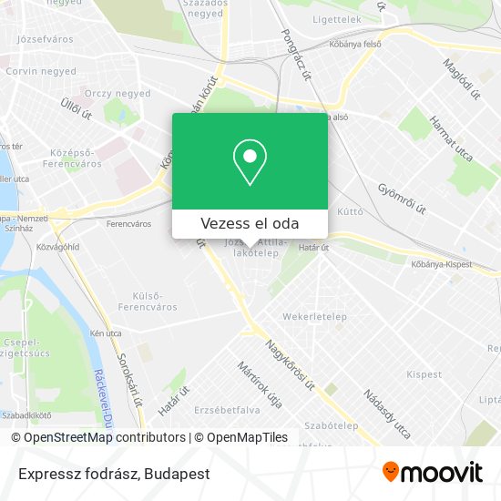 Expressz fodrász térkép