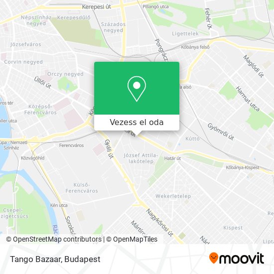 Tango Bazaar térkép